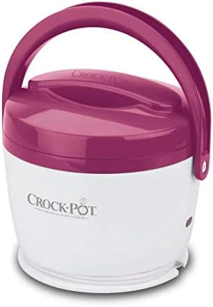 Crock-Pot Lunch Crock Portable Food Warmer 20oz – Pink ja 7q ua la lw