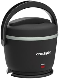 Crock-Pot Electric Lunch Box Food Warmer 20oz – Black 1k ez 19 0e 0n