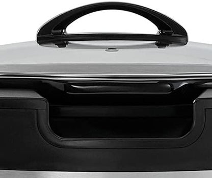 Crock-Pot Thermoshield 6 Quart Slow Cooker with Carry Handles x9 6d 96 k4 50