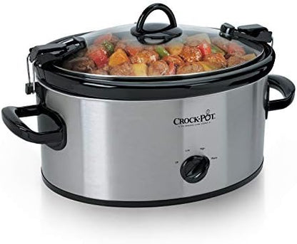 Crock-Pot Cook & Carry 6 Quart Portable Slow Cooker jf fv ks kw s7