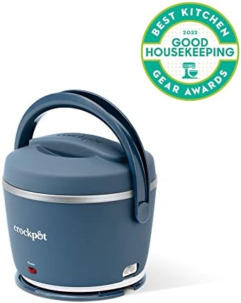 Crock-Pot Electric Lunch Box Food Warmer 20oz – Faded Blue uc og ml 7h vk