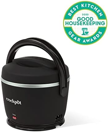 Crock-Pot Electric Lunch Box Food Warmer 20oz – Black 1k ez 19 0e 0n