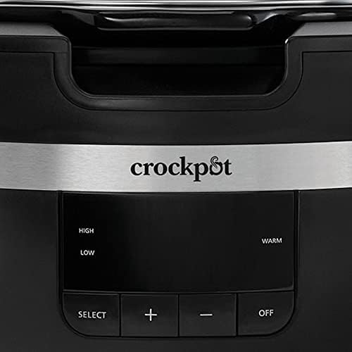 Crock-Pot Thermoshield 6 Quart Slow Cooker with Carry Handles x9 6d 96 k4 50