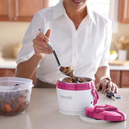 Crock-Pot Lunch Crock Portable Food Warmer 20oz – Pink ja 12 cc f9 vn