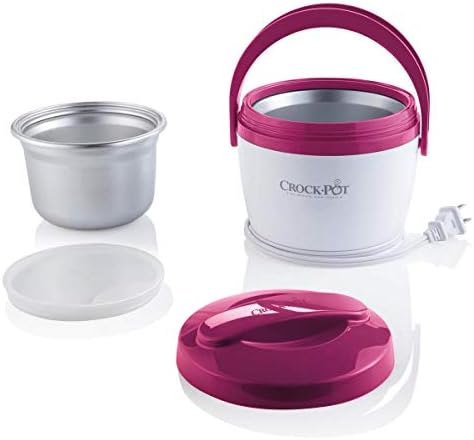 Crock-Pot Lunch Crock Portable Food Warmer 20oz – Pink ja 7q ua la lw