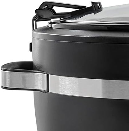 Crock-Pot Thermoshield 6 Quart Slow Cooker with Carry Handles x9 6d 96 k4 50