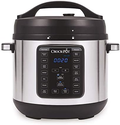 Crock-Pot 8 Quart Express Crock Multi-Use Pressure Cooker ml 67 cn qw d9