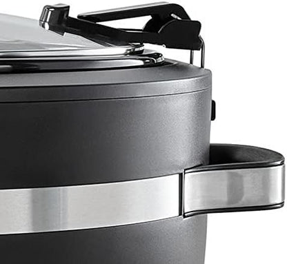 Crock-Pot Thermoshield 6 Quart Slow Cooker with Carry Handles x9 6d 96 k4 50