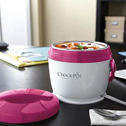 Crock-Pot Lunch Crock Portable Food Warmer 20oz – Pink ja 12 cc f9 7j