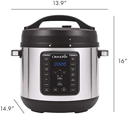 Crock-Pot 8 Quart Express Crock Multi-Use Pressure Cooker ml 67 cn qw d9