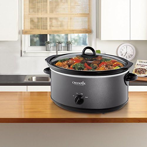 Crock-Pot 7 Quart Slow Cooker – Charcoal 61 b1 63 5o nv