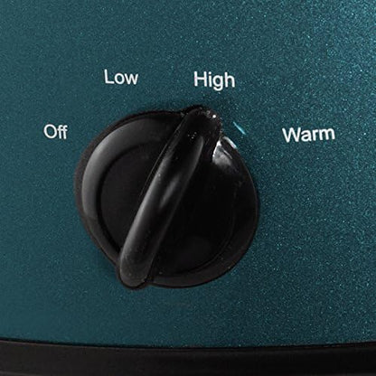 Crock-Pot 7 Quart Manual Slow Cooker – Turquoise kv yy nu nr yu