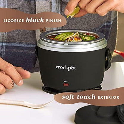 Crock-Pot Electric Lunch Box Food Warmer 20oz – Black 1k ez 19 0e 0n