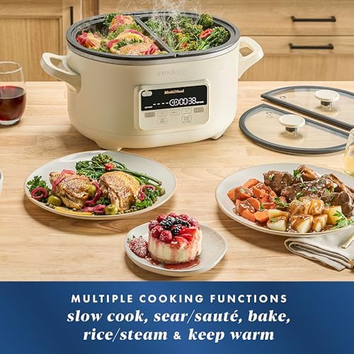 Crock-Pot MultiMeal Multicooker with Programmable Slow Cooker d0 f9 68 vq gz
