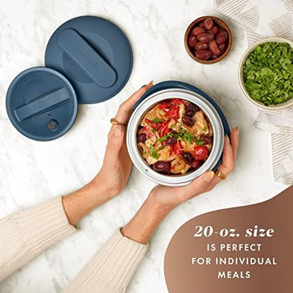 Crock-Pot Electric Lunch Box Food Warmer 20oz – Faded Blue uc og ml 7h vk