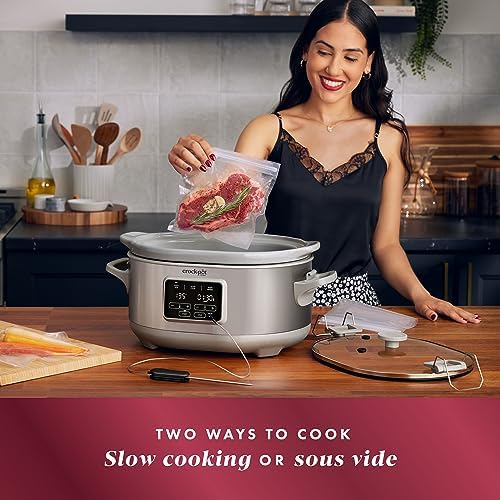 Crock-Pot 7 Quart Programmable Cook & Carry Slow Cooker l8 zs zs t1 87
