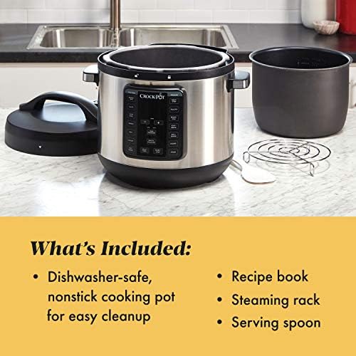 Crock-Pot 8 Quart Express Crock Multi-Use Pressure Cooker ml 67 cn qw d9