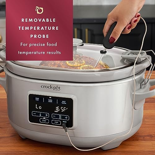 Crock-Pot 7 Quart Programmable Cook & Carry Slow Cooker l8 zs zs t1 87