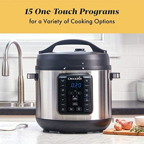 Crock-Pot 8 Quart Express Crock Multi-Use Pressure Cooker ml 67 cn qw d9