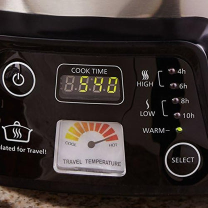 Crock-Pot Cook & Carry 6 Quart Programmable Slow Cooker 9u vv yz if sz