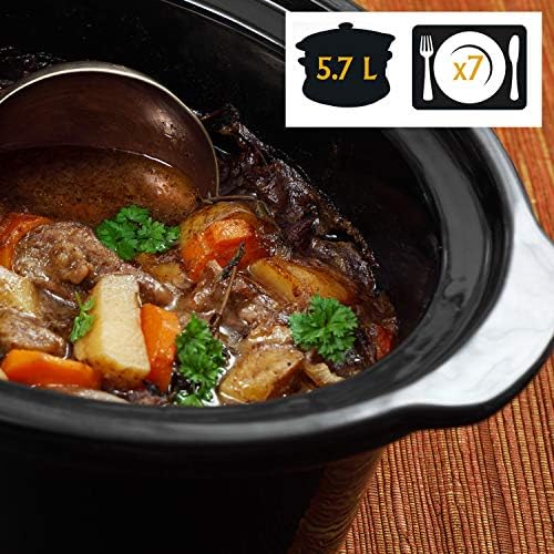 Crock-Pot Cook & Carry 6 Quart Portable Slow Cooker jf fv ks kw s7