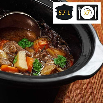 Crock-Pot Cook & Carry 6 Quart Portable Slow Cooker jf fv ks kw s7