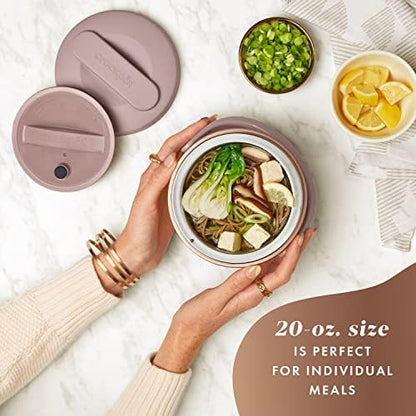 Crock-Pot Electric Lunch Box Food Warmer 20oz – Blush Pink 62 w5 kx 4l 5z