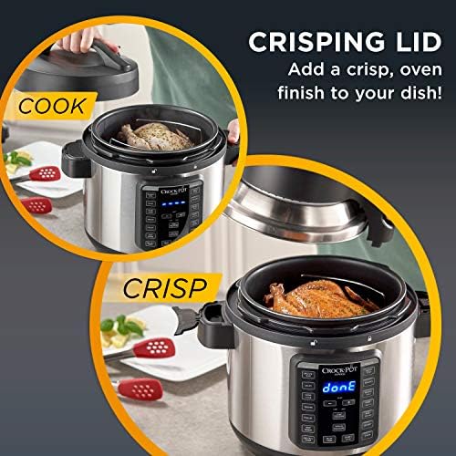Crock-Pot Express Crisp 8 Quart 10-in-1 Pressure Cooker po sk 35 qq bn