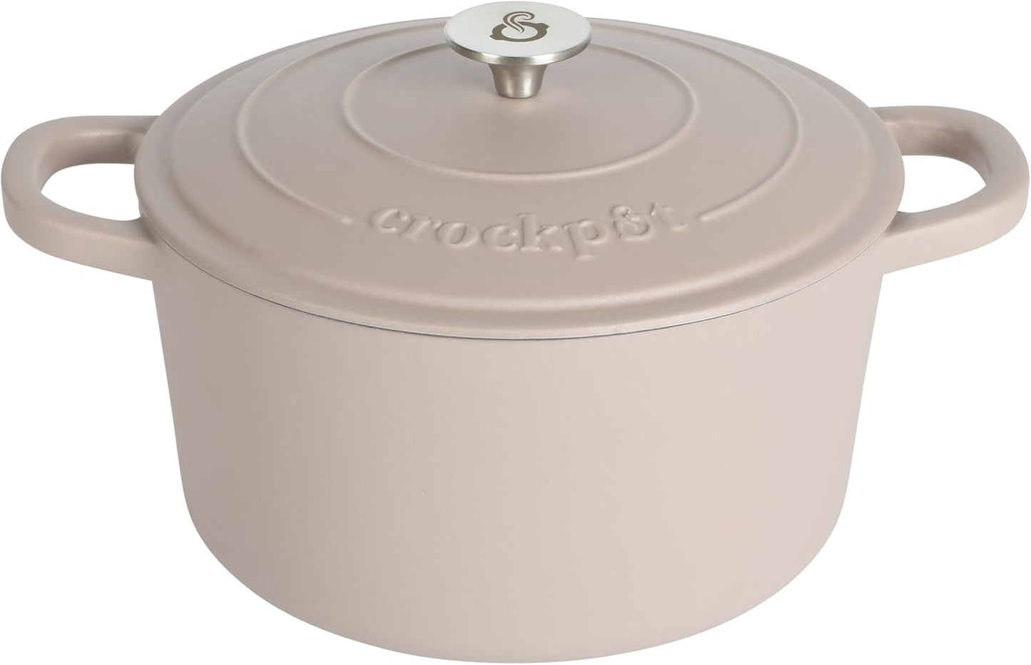 Crock-Pot 3 Quart Enameled Cast Iron Dutch Oven – Aqua 4m hv rh zm 8o