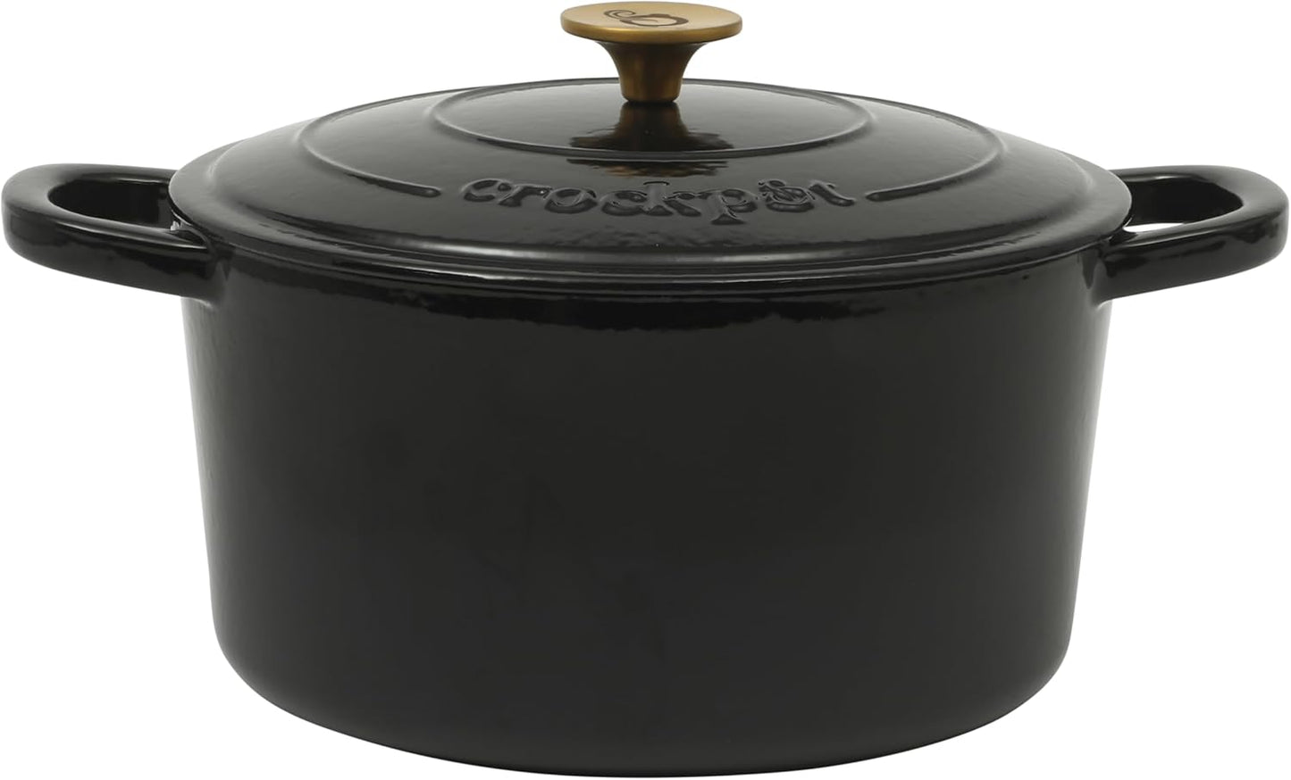 Crock-Pot 3 Quart Enameled Cast Iron Dutch Oven – Aqua 4m hv rh zm 8o