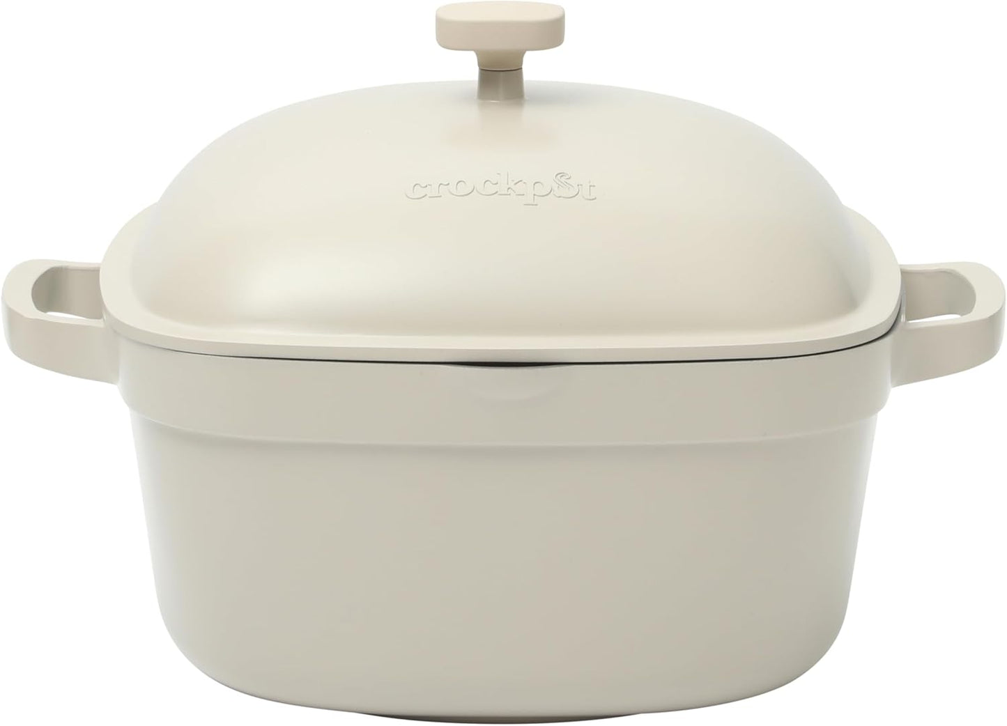Crock-Pot 3 Quart Enameled Cast Iron Dutch Oven – Aqua 4m hv rh zm 8o